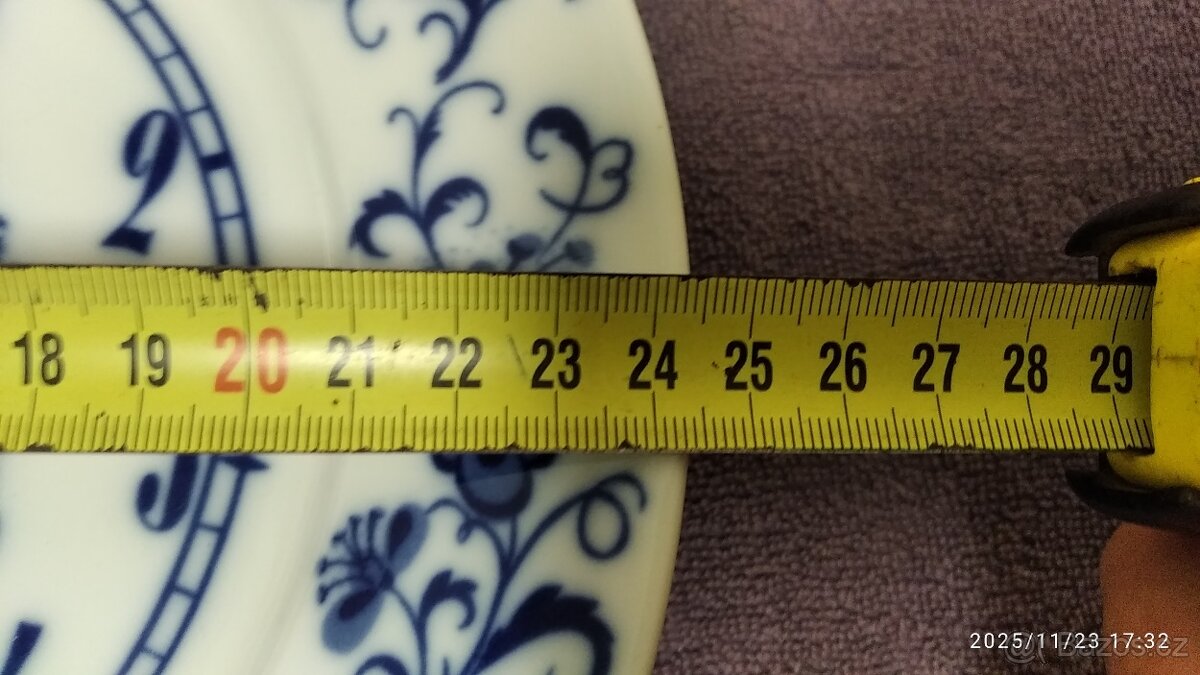 prim hodiny talíř - 5