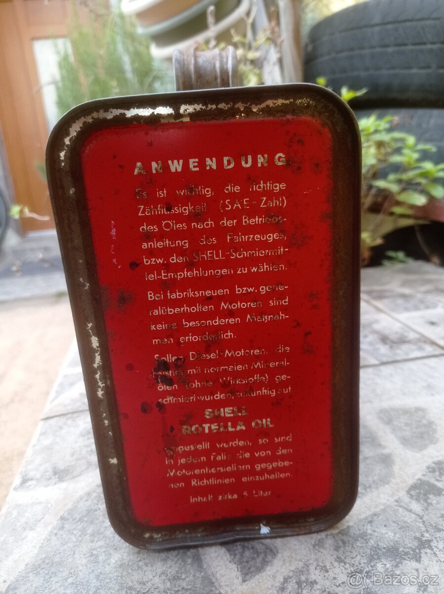 Kanystr Shell rotella oil 5l - 5