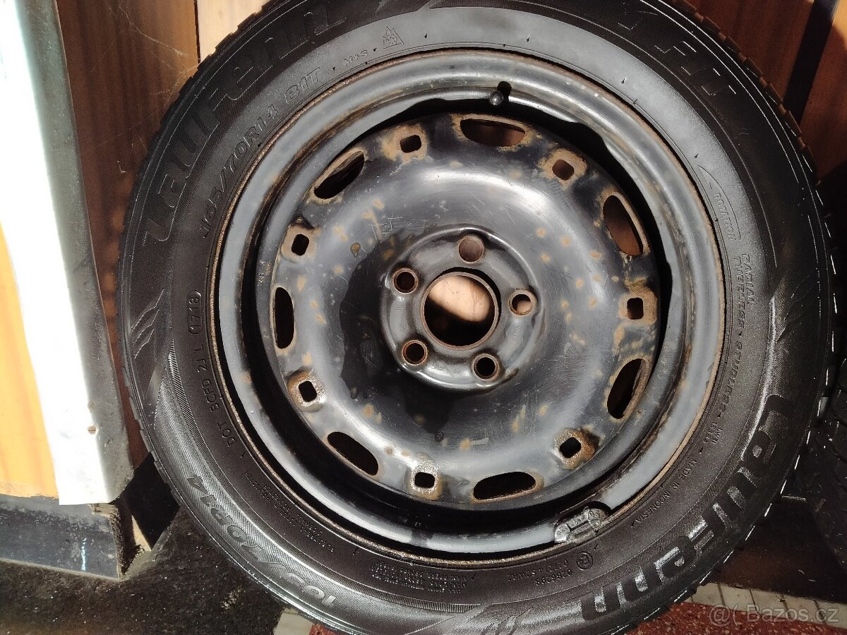 Ocelové disky 5J x 14, 5x100, ET 35 - 5