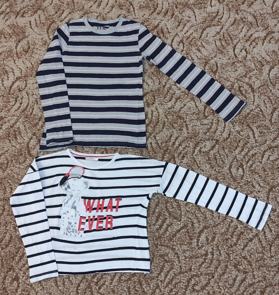 Dívčí trika dlouhý rukáv + košile - 5