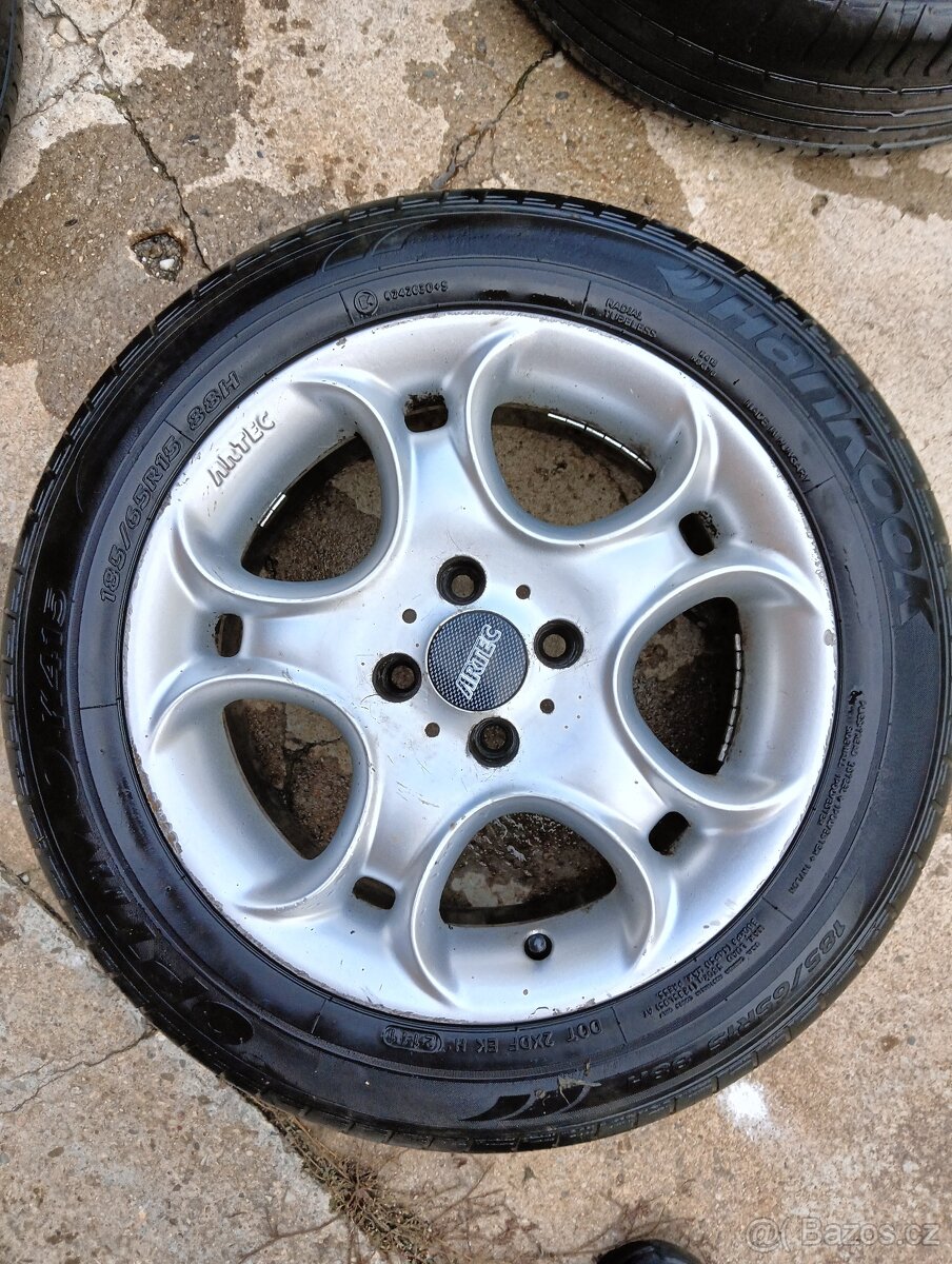 ALU kola 15", disky a pneumatiky - 5