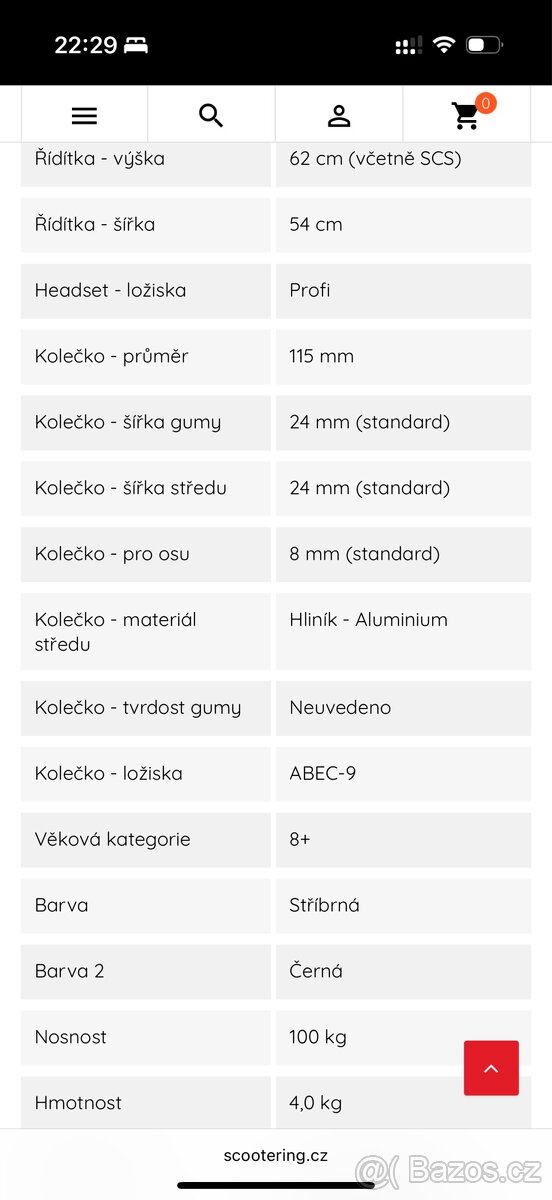 Freestyle koloběžka NATIVE Stem Med - 5