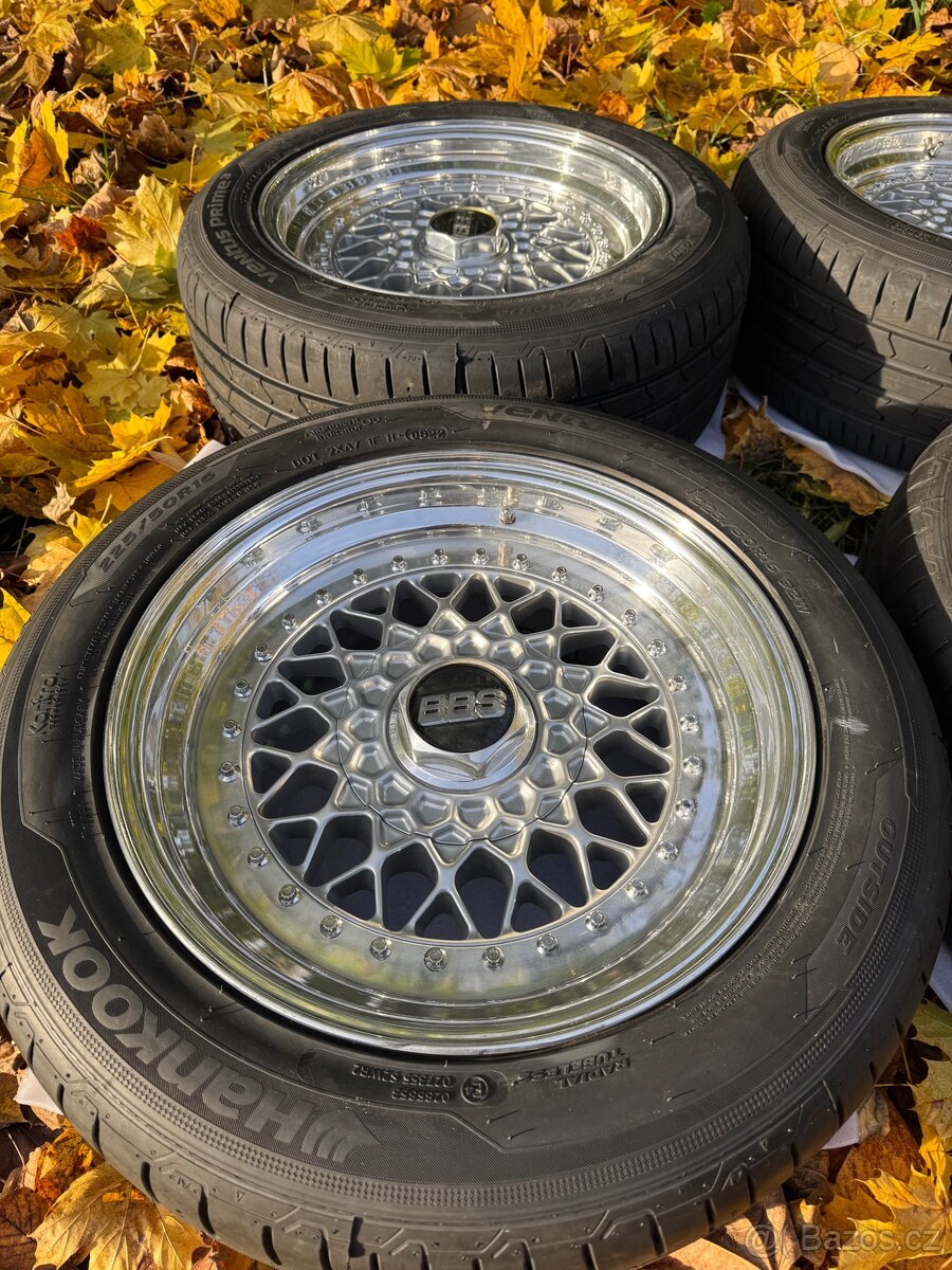 BBS RS Originál, R16, step up kit - 5