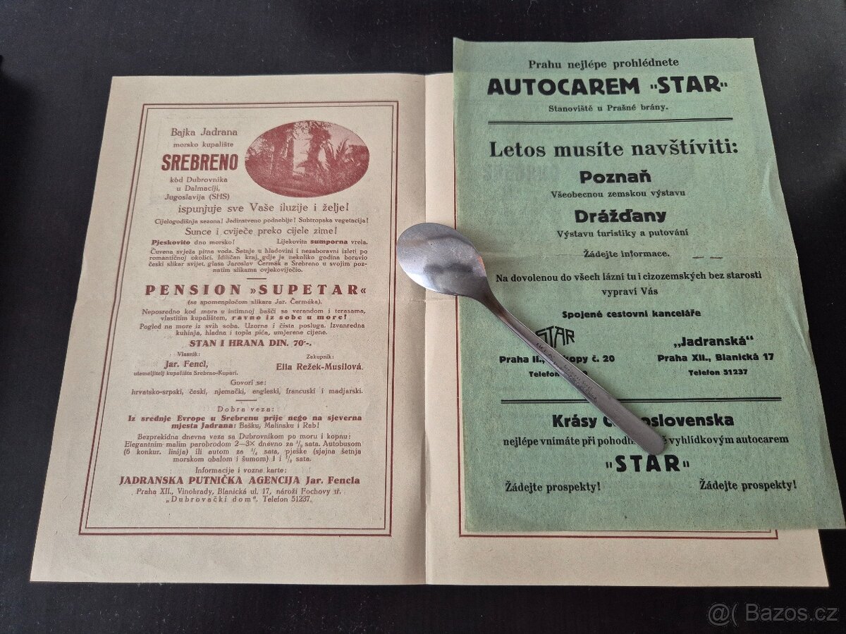 Retro reklamní letáky - 5