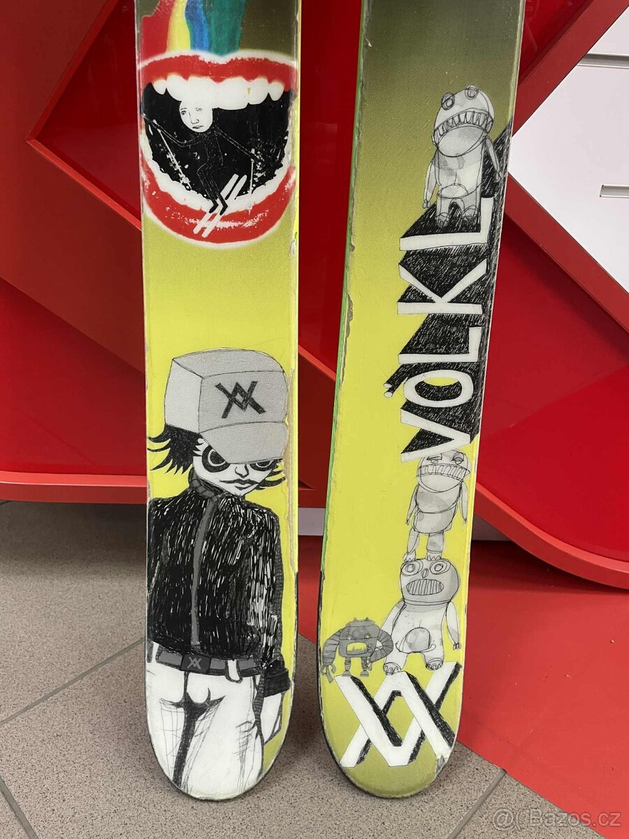 Použité lyže Völkl Wall 161 cm - 5