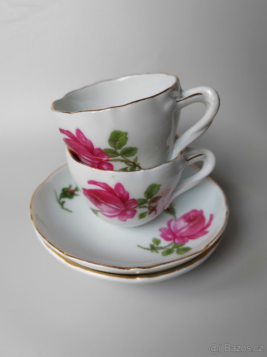 Starožitná porcelánová sada Heinrich Baensch (1900-1930) - 5