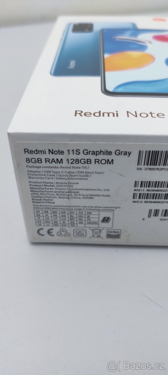 Xiaomi redmi note 11s 8/128gb gray - 5
