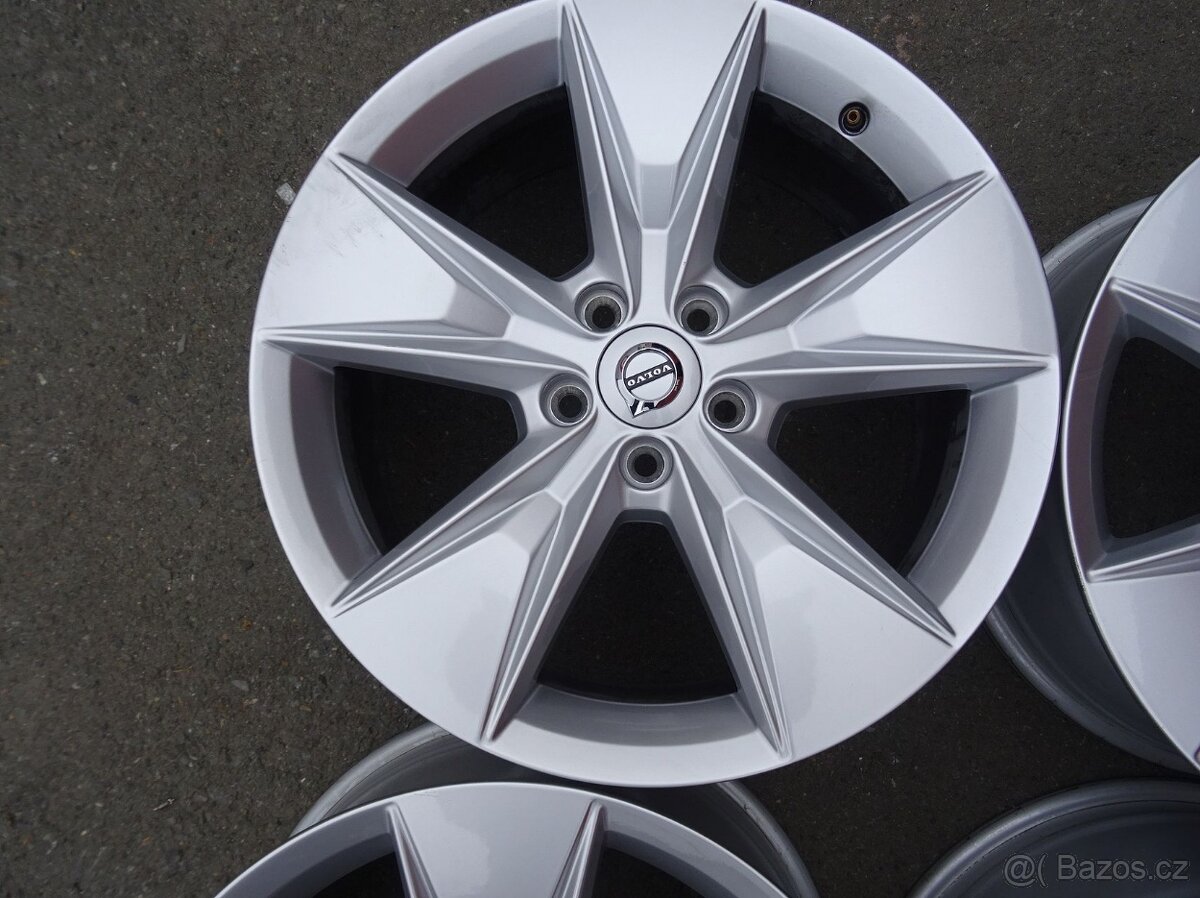Alu disky originál Volvo, 18", 5x108, ET 50,5 , šíře 7,5J - 5