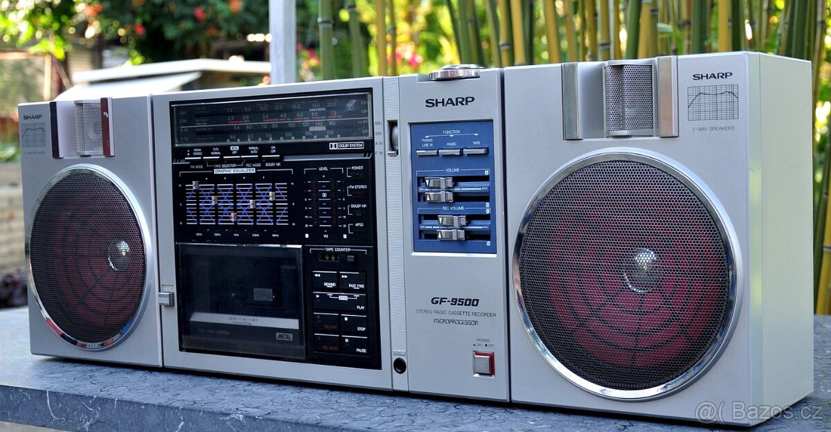 Sharp - GF-9500 - Boombox - Stereo - 5