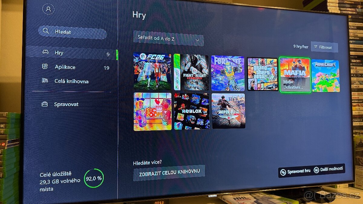 Xbox one 500gb, Kinect, hry, ovladač, HDMI - 5