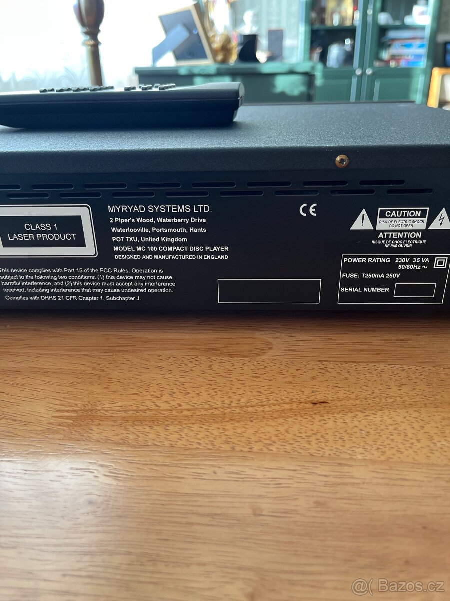 MYRYAD MC100 , CD přehrávač - 5
