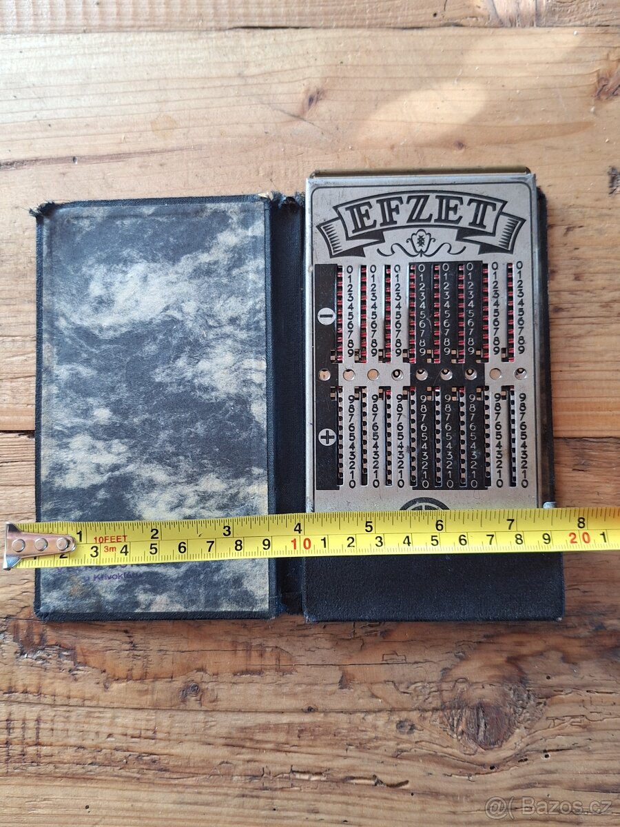 EFZET mechanicky kalkulator 1904 - 5