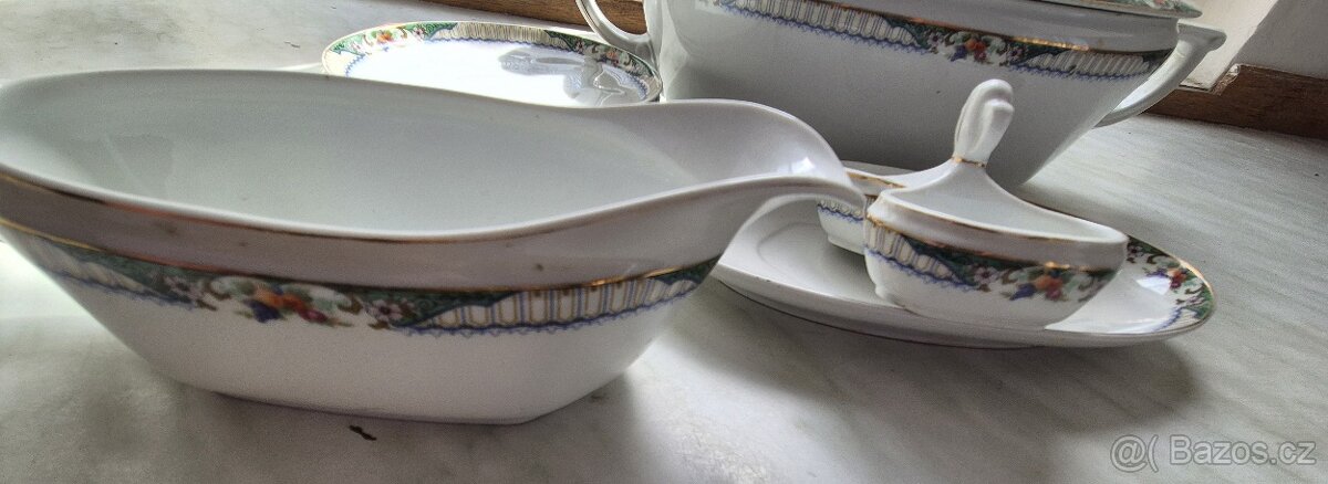 Porcelán THUN - retro servis - 5