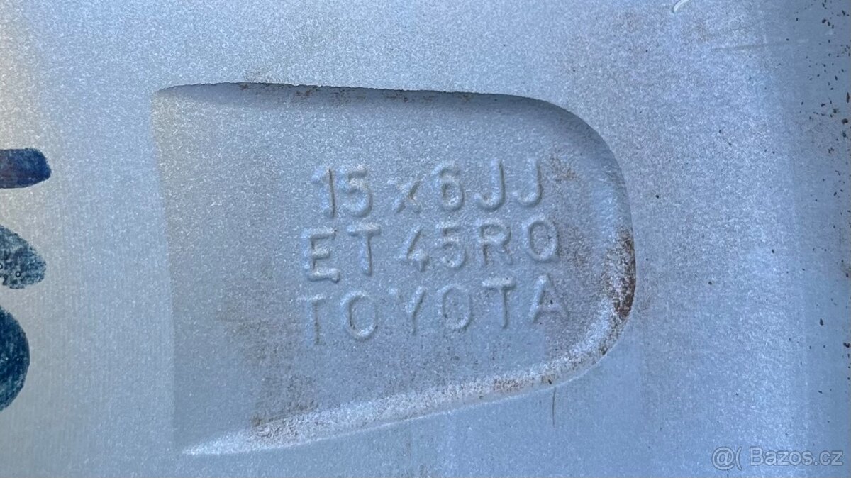 Prodám alu kola Toyota Corolla e12 - 5