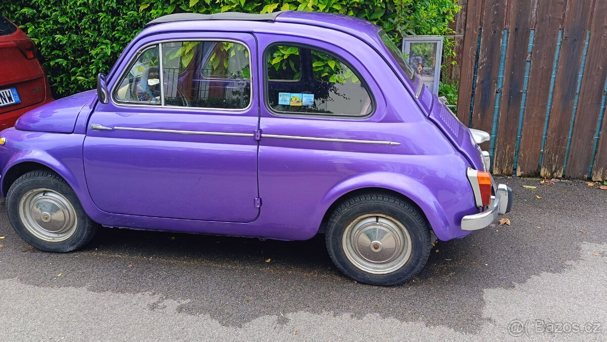 Fiat 500 D Trasformabile Protivítr - 5