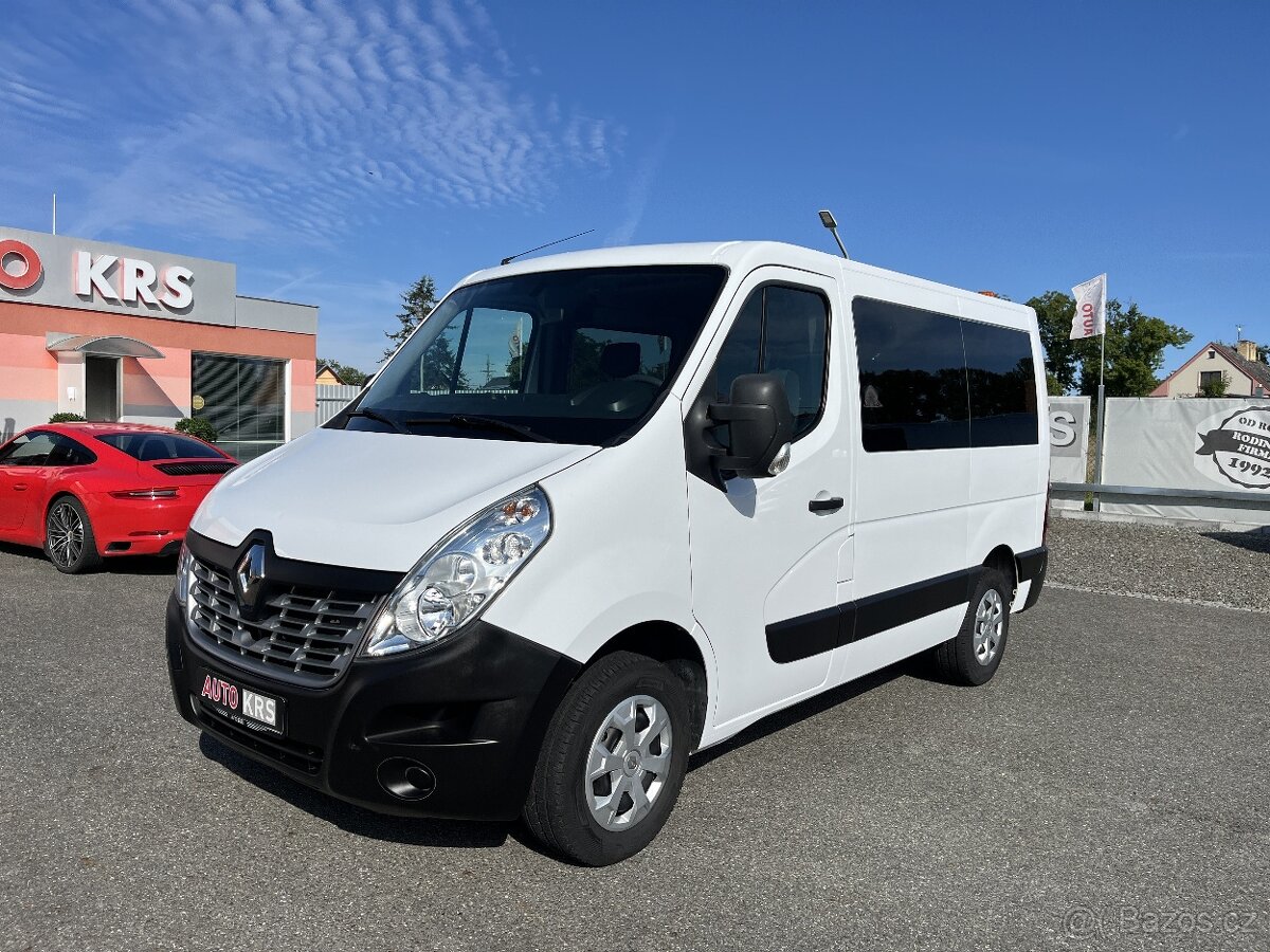 Renault Master 2,3DCi Bus 8mís, vč.DPH,Klima,Temp,CarPlay,TZ - 5