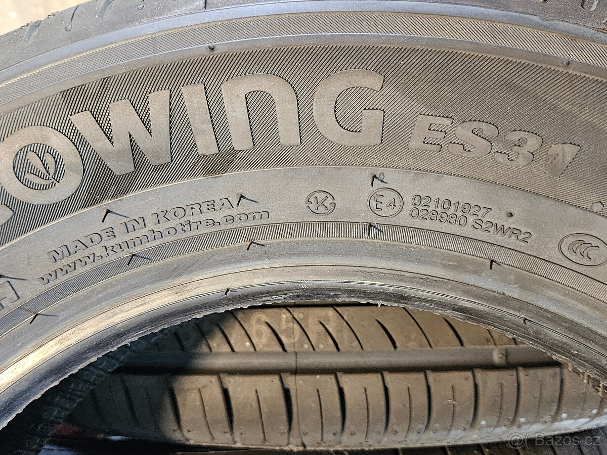 185/65/15 88H nové letní Kumho Ecowing ES31 4ks - 5