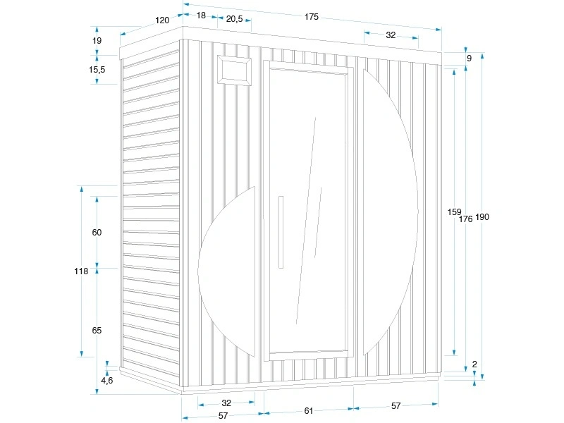 Infrasauna Rowen - 5