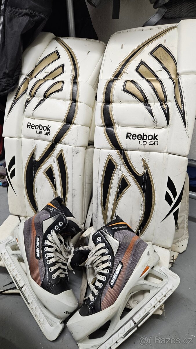 Brankářská výstroj senior velikost L komplet bez masky - 5