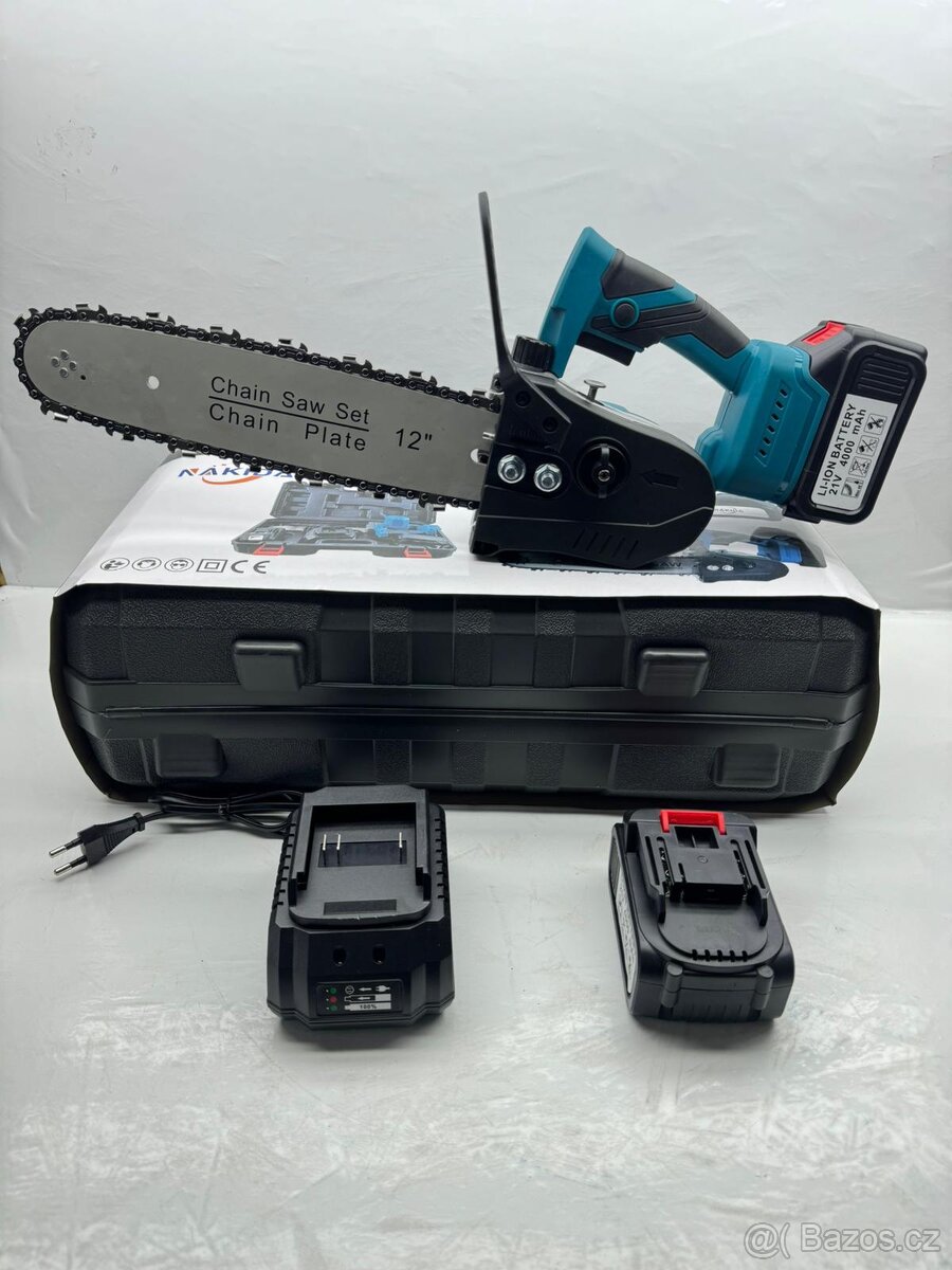 Aku pila 12” s automatickým mazáním + 2x baterie - 5