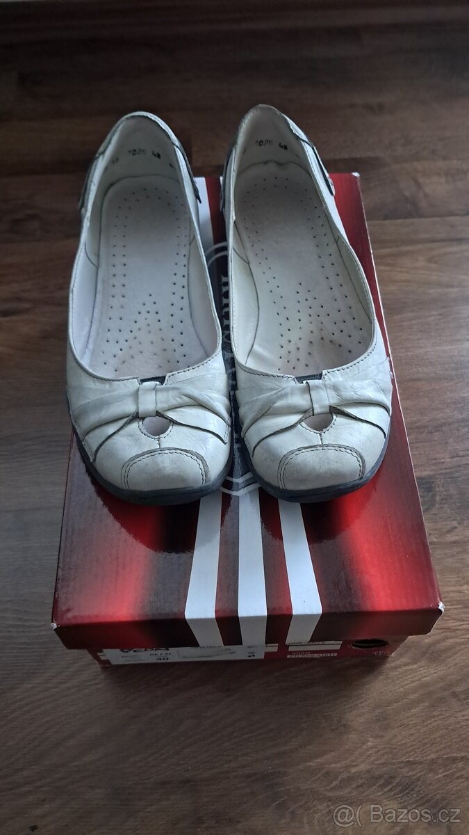 Kožené baleríny Kristofer, vel. 40 - 5