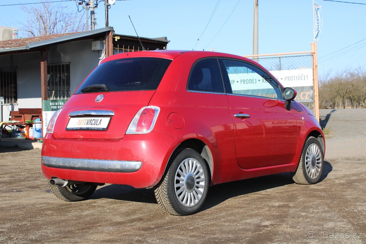 Fiat 500, 1,2i 51KW, KLIMA, SERVISKA, r.v. 2012 - 5