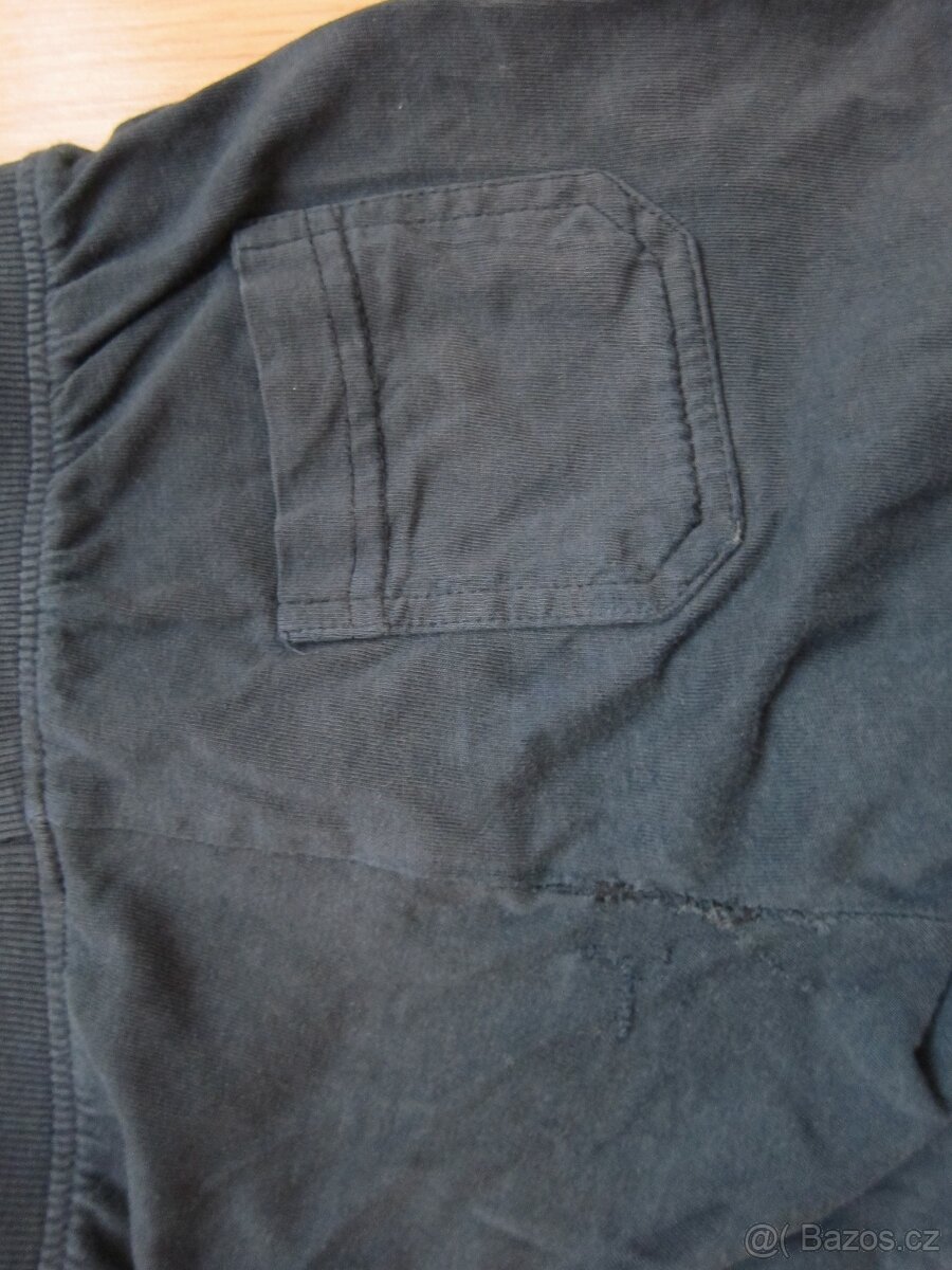 Šortky (kraťasy) černé bavlněné vel. 104 - 5