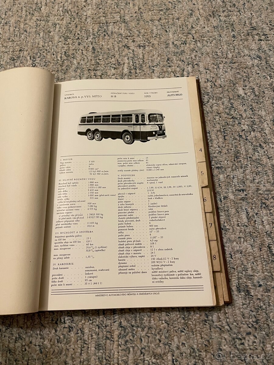 Unikátní dobová publikace vozidel - 5