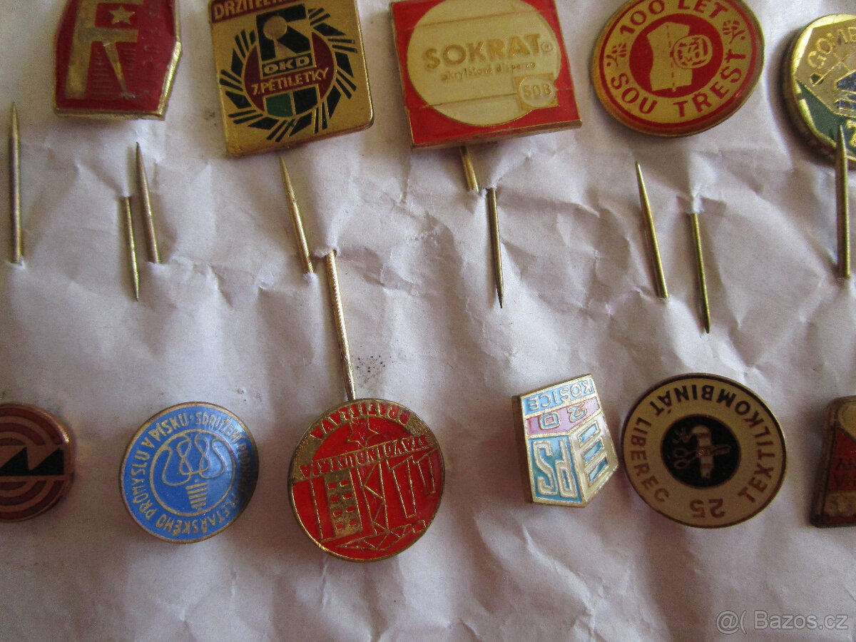 Prodám 20 ks odznaků - 5