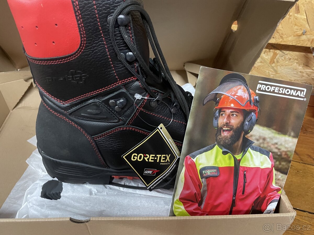 Goratexove neprořezne boty Prabos - 5