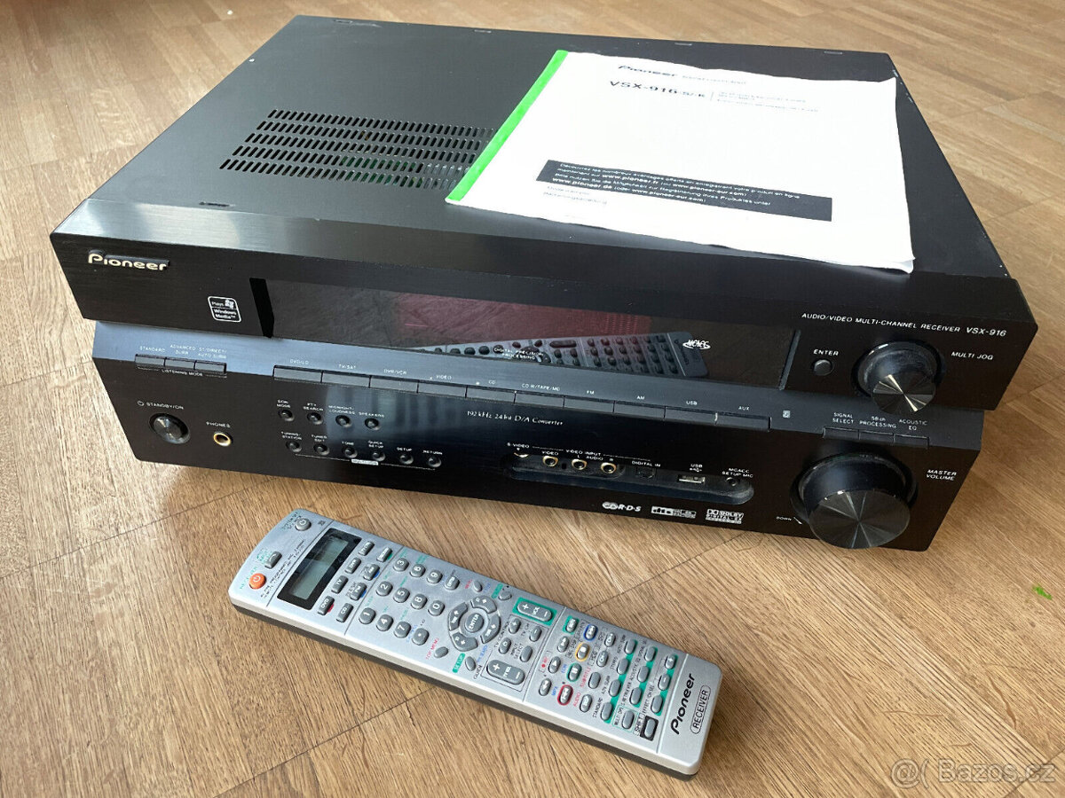 Pioneer VSX-916 7.1 x 100W AV receiver USB, DO, návod - 5