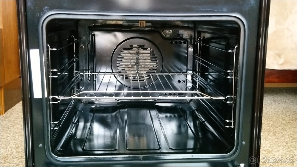 Volně stojící elektrický sporák MORA - hnědé provedení - 5