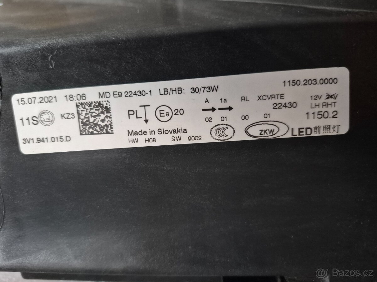 Přední světlomet - 5