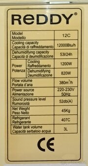 MOBILNÍ KLIMATIZACE REDDY - 5