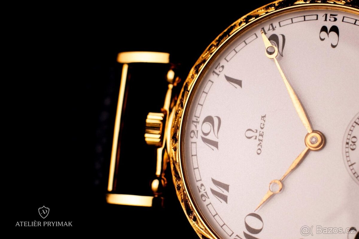 Starožitné švýcarské hodinky OMEGA 1934 - 5
