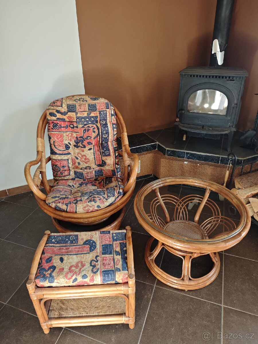 Křeslo, křesla houpací, otáčecí - 5
