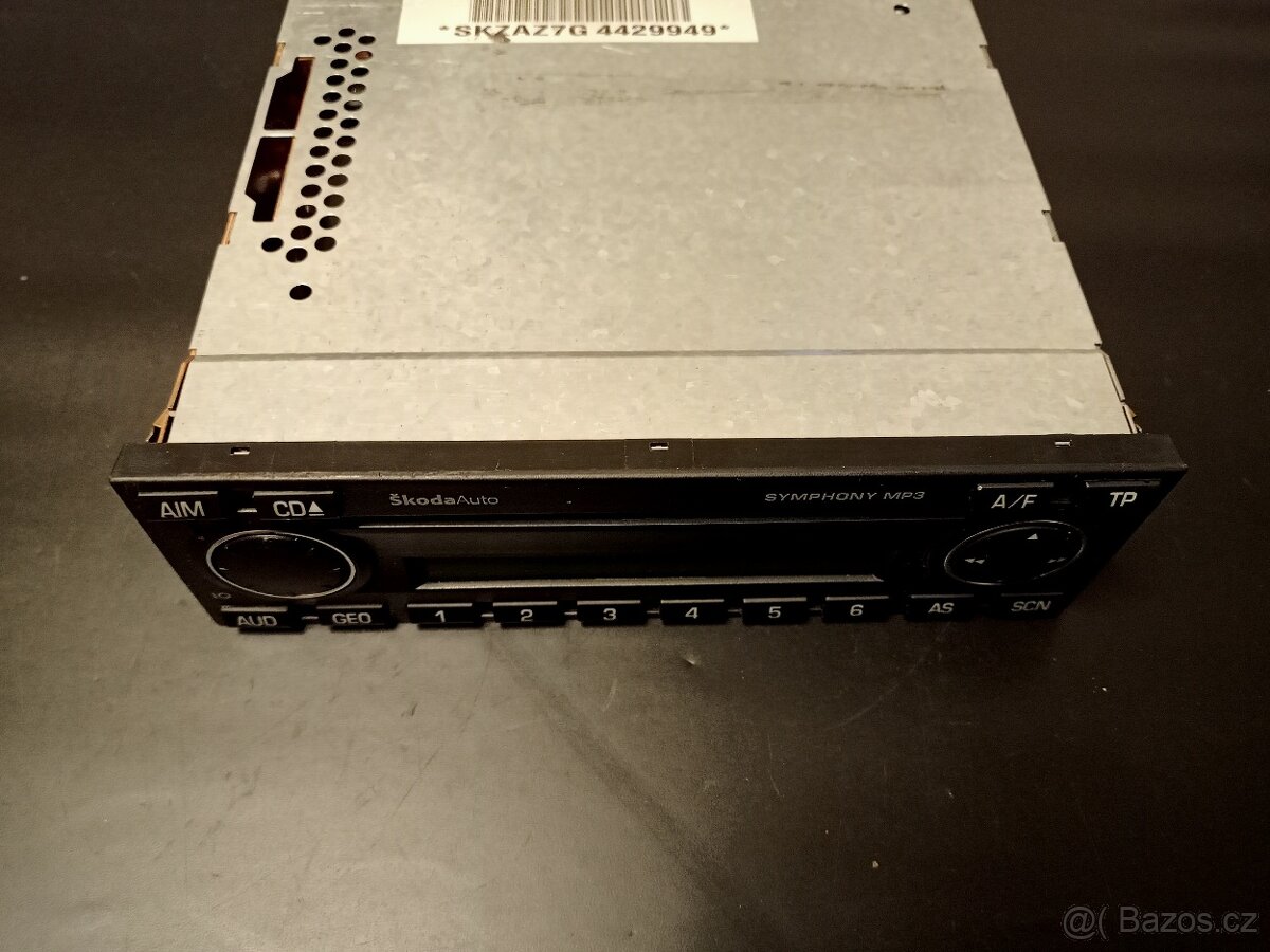 Autorádio škoda auto Symphony MP3 - 5
