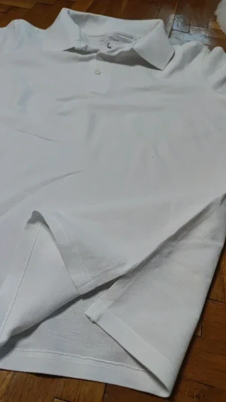 Bílé pólo triko Fisherfield vel. S - 5