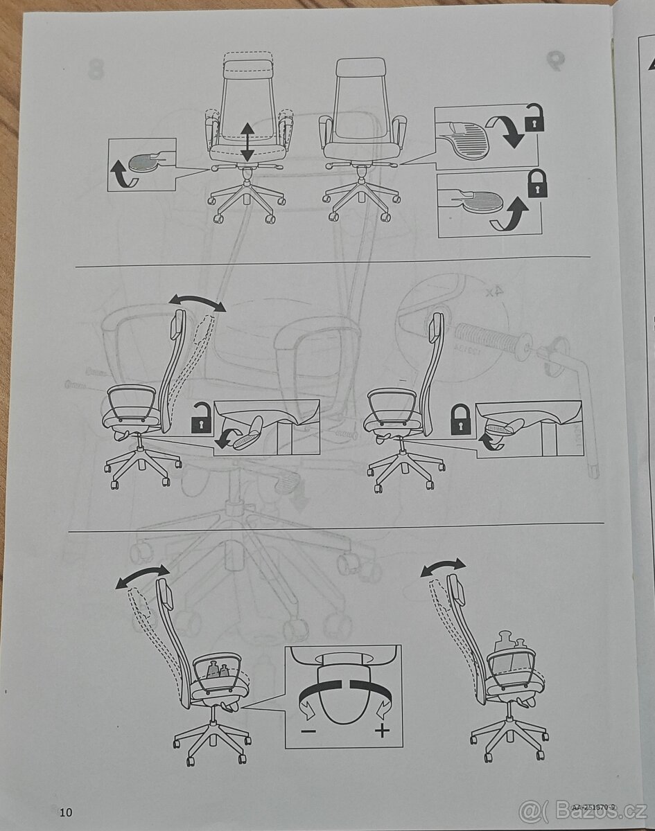 Kancelářská židle Ikea Markus - 5