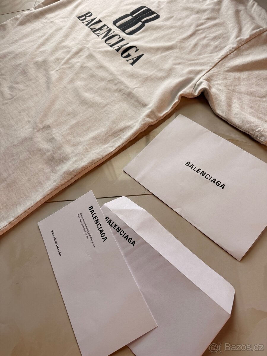 Balenciaga pánské tričko – úplně nové, vel. M - 5