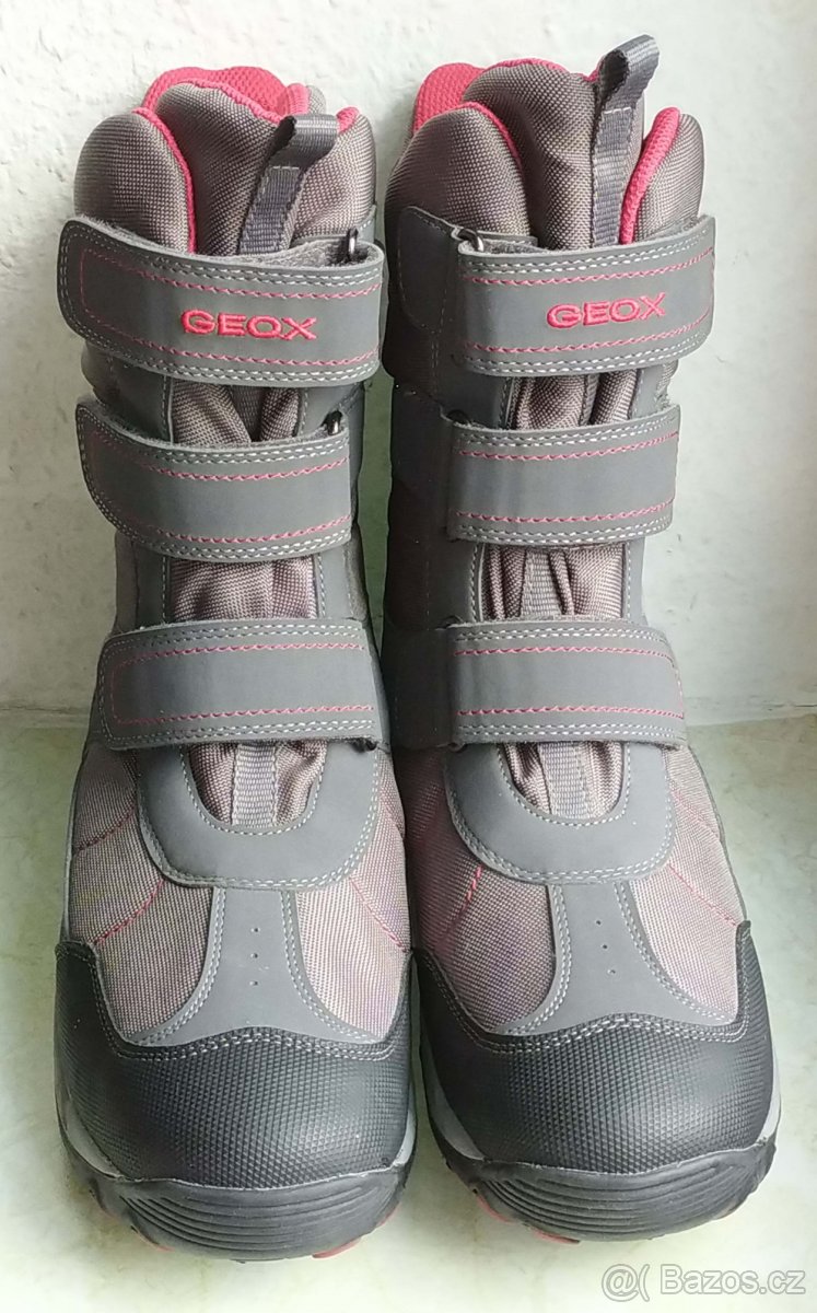 Luxusní sněhule kozačky GEOX VEL.40 - 5