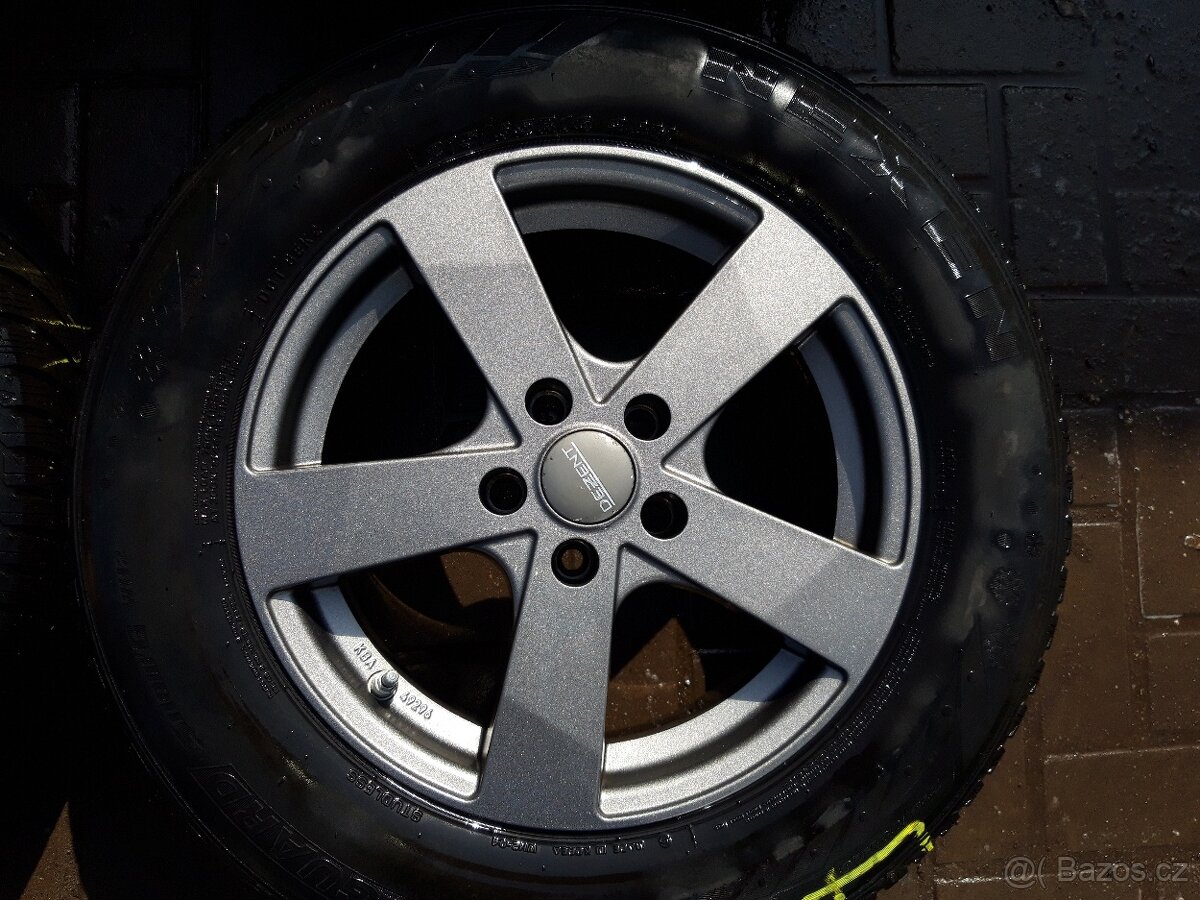 Alu kola hliníkové disky Jeep Opel 6,5 x 16 ET37 - 5