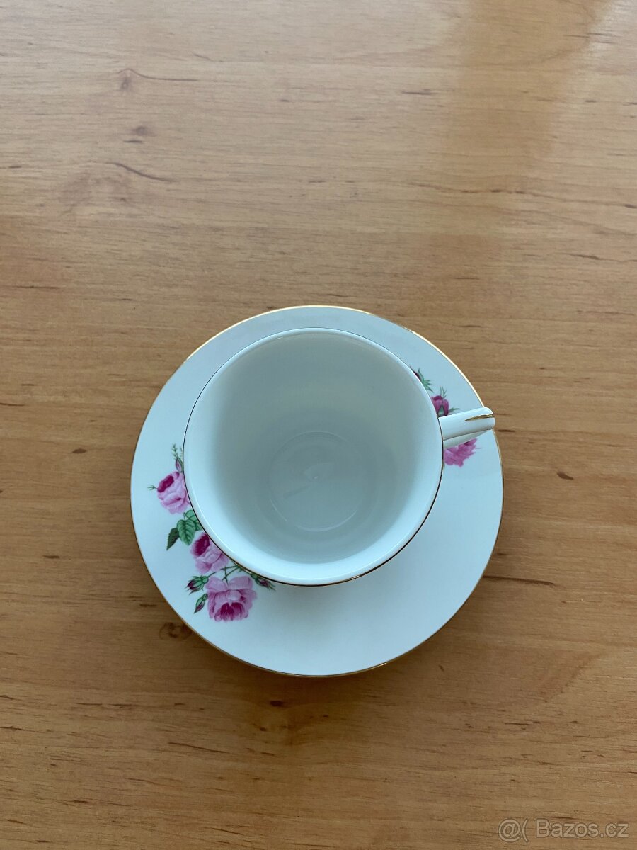 SADA KRÁSNÝCH 6 NOVÝCH KÁVOVÝCH HRNÍČKÚ S PODŠÁLKY - 5