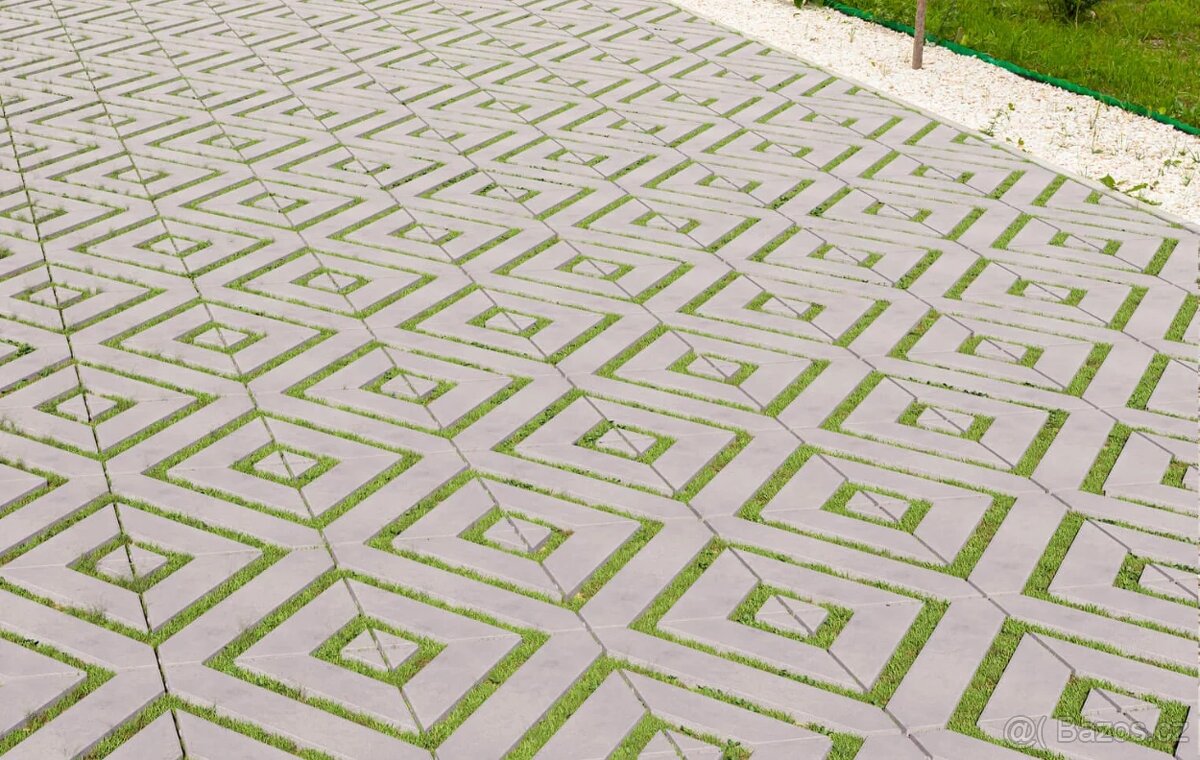 Zámková dlažba / zatravňovací dlažba NOVATOR - Brukbet - 5