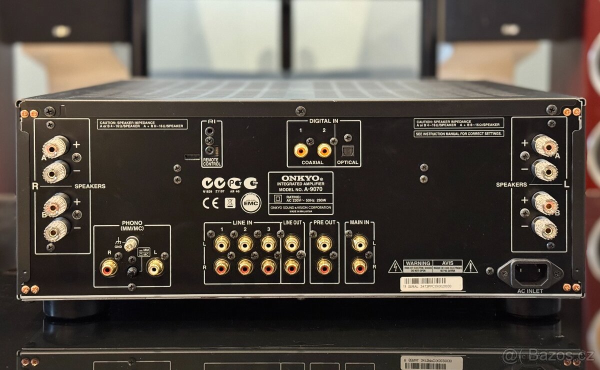 Onkyo A-9070 - HIGH END stereo zesilovač - 5