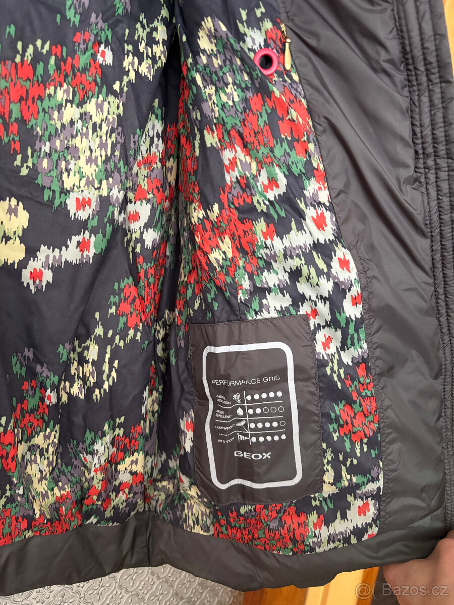 Péřová bunda Geox, vel. 38 - 5