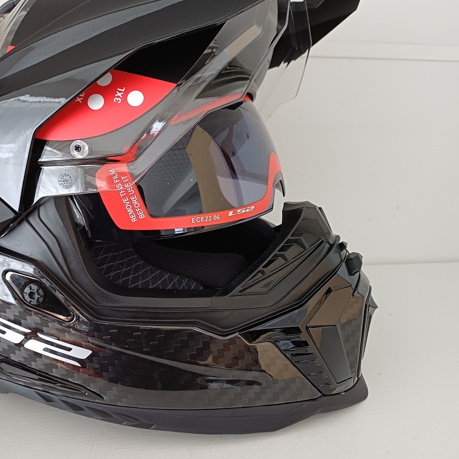 Enduro přilba LS2 Explorer Carbon Glos - 5