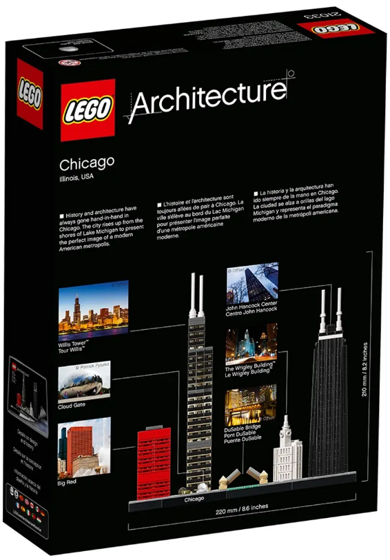 Použité LEGO 21033 Chicago - 5