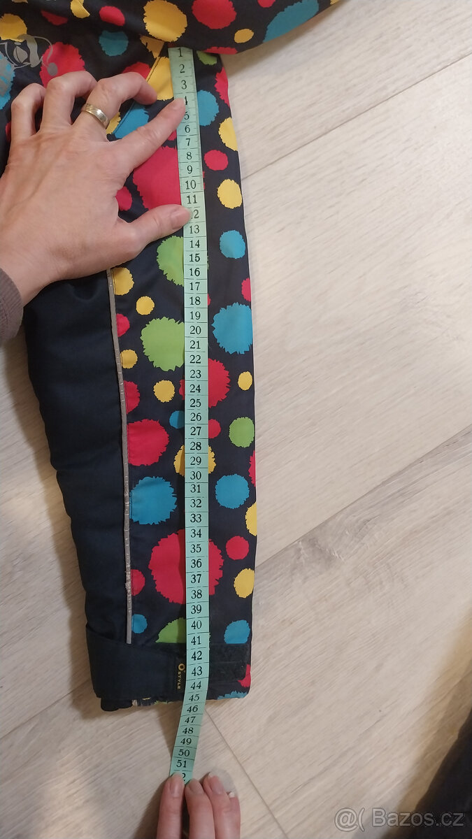 Dívčí lyžařská bunda vel. cca 110 - 5