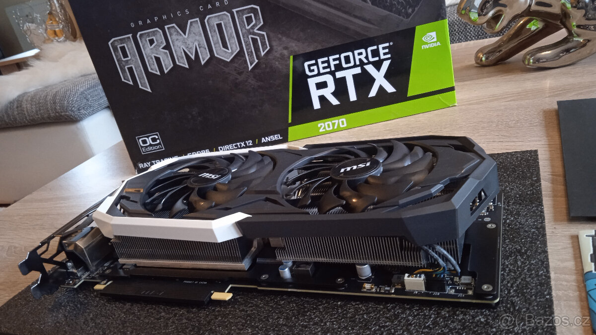 RTX 2070 MSI ARMOR OC – ŠPIČKOVÝ STAV - 5